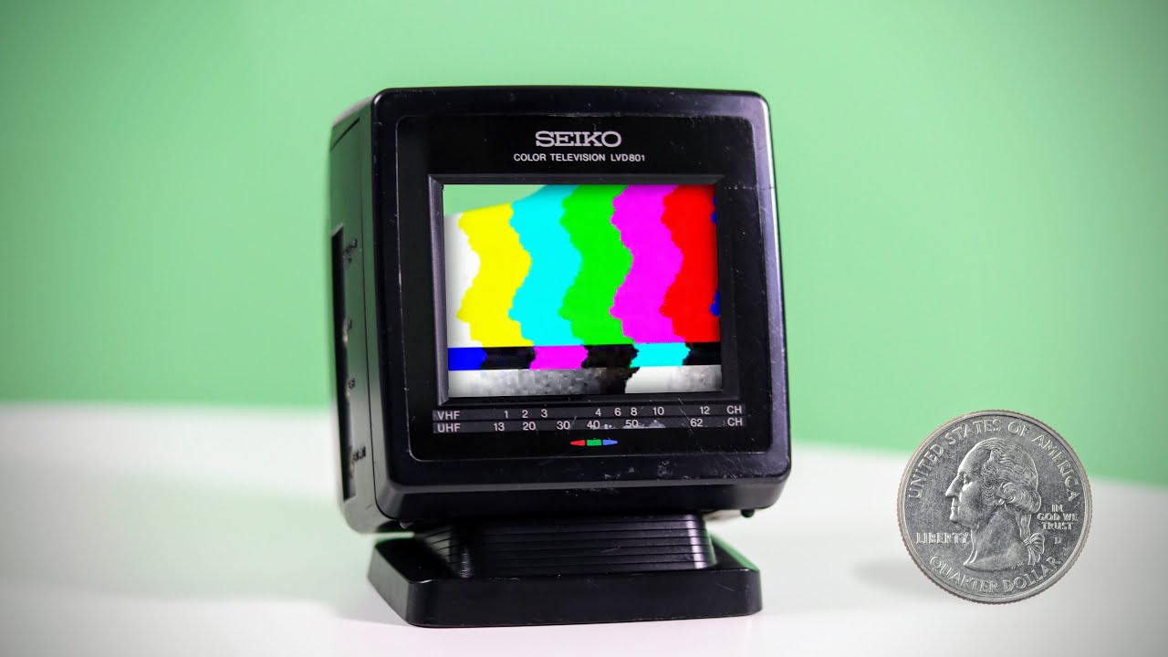 Mini Japanese Seiko TV - Can I Fix It? - YouTube