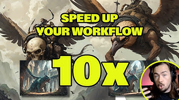 The Secret to 10x Faster AI Art Workflows