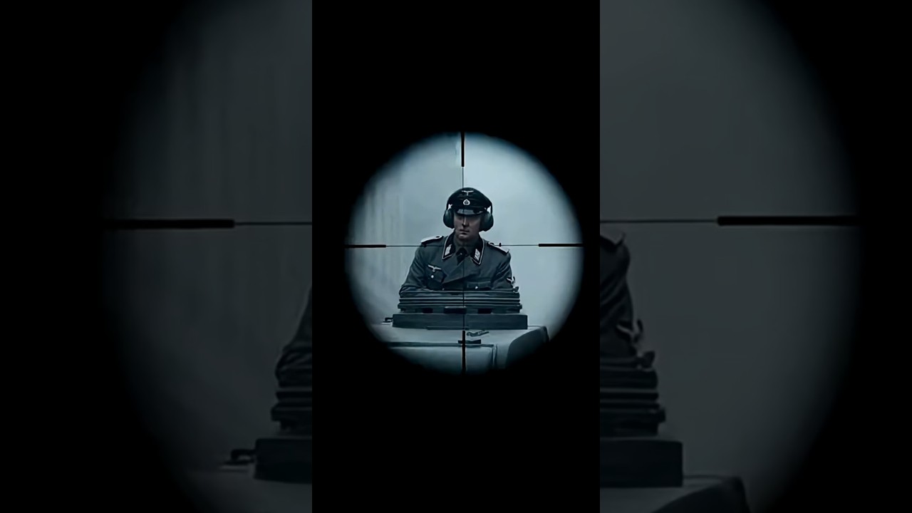 The Sniper Shot Made the Tank Retreat — WW2