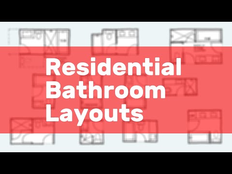 Residential Bathroom Layouts