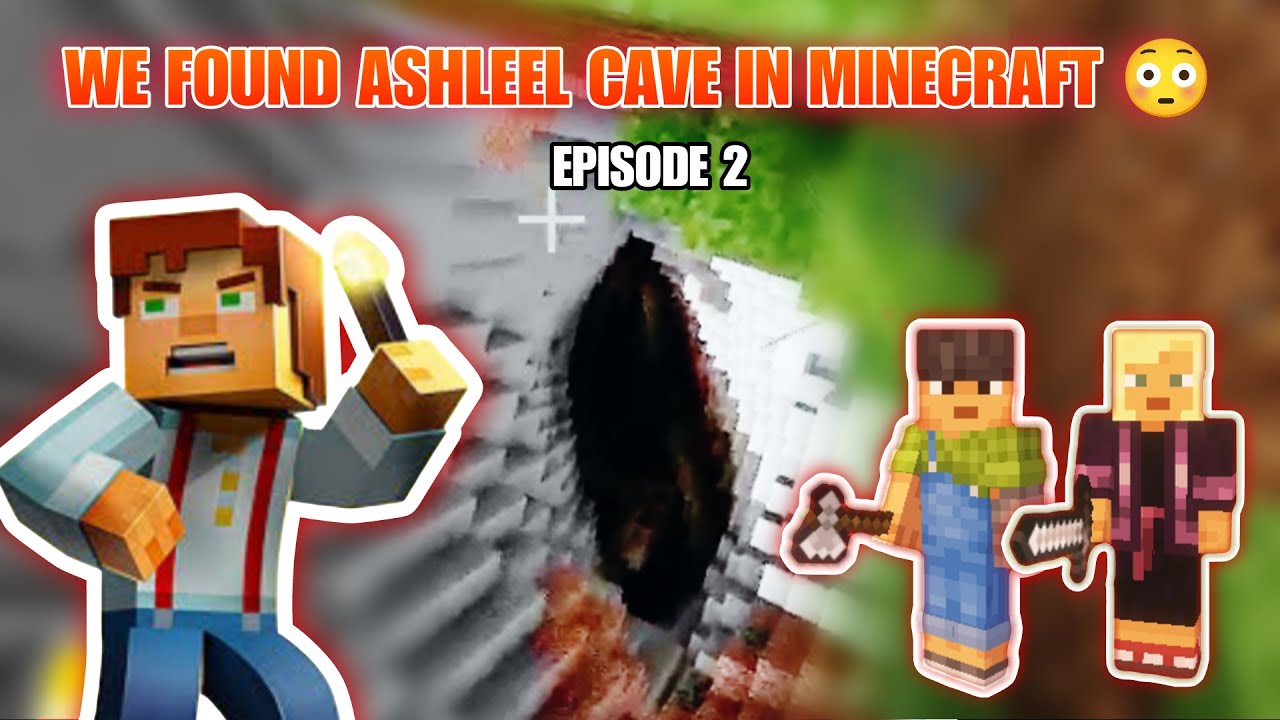 WE FOUND ASHLEEL CAVE IN MINECRAFT 😱😳 | LORD PROFESSOR | EP2 #minecraft ...