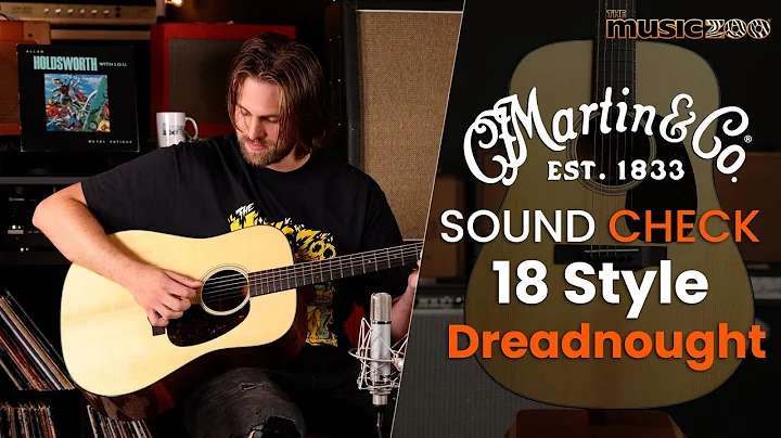 Sound Check Demo Video: Martin Custom Shop Dreadnought 18 Style Adirondack Spruce & Flamed Mahogany