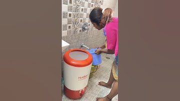 Hotstar Portable 9KG Washing Machine Live Demo with Alarm🚨#kavyatheblogger#kavyavlogs#hotstar#wash