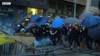 香港デモ、またも警察と衝突　中国政府が異例の非難