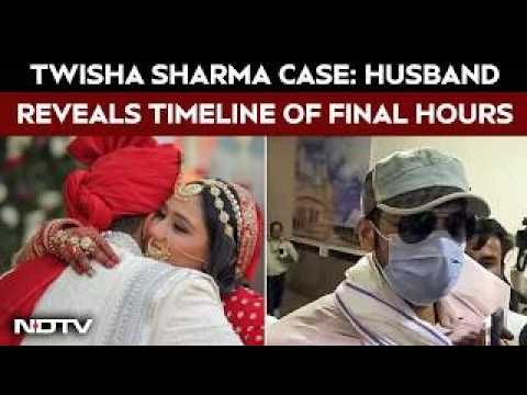 Twisha Sharma Death Case News | Twisha Sharma Case: Fresh Details Surface From Husband's Statement
