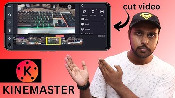 How to cut in the middle of your video in kinemaster