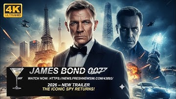 James Bond 007 (2026) – Nieuwe trailerrecensie | The Iconic Spy Returns | Officiële conceptonthul...