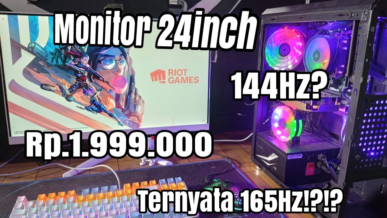Monitor Gaming Murah 1 Jutaan Unboxing dan Review Monitor Miigo 24