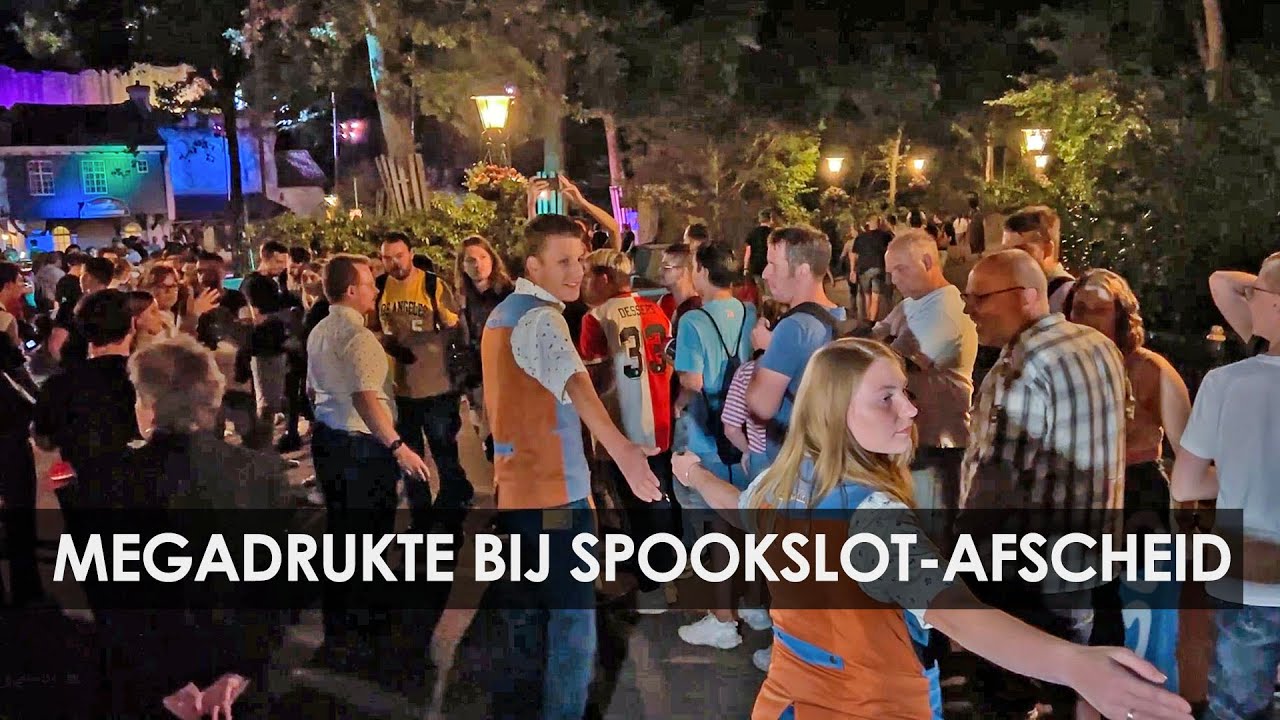 De sluiting van het Spookslot in de Efteling (4 september 2022)