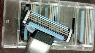 Не Покупайте &quot;Gillette Mach 3&quot; кассеты копии из Китая!