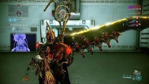 Warframe - Glitch Time (Melee Weapon Turn Into A Rifle Weapon)
