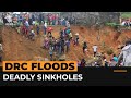 Flash floods and sinkholes kill 120 people in Kinshasa | Al Jazeera Newsfeed