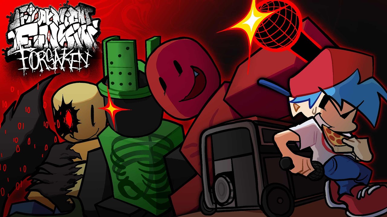 Friday Night Funkin' Vs Forsaken: DEMO | John Doe, c00lkidd, & 1x1x1x1