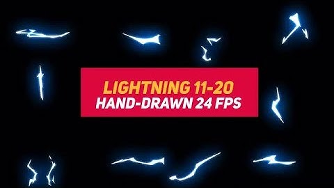 Liquid Elements 3 Lightning 11-20 Stock Motion Graphics