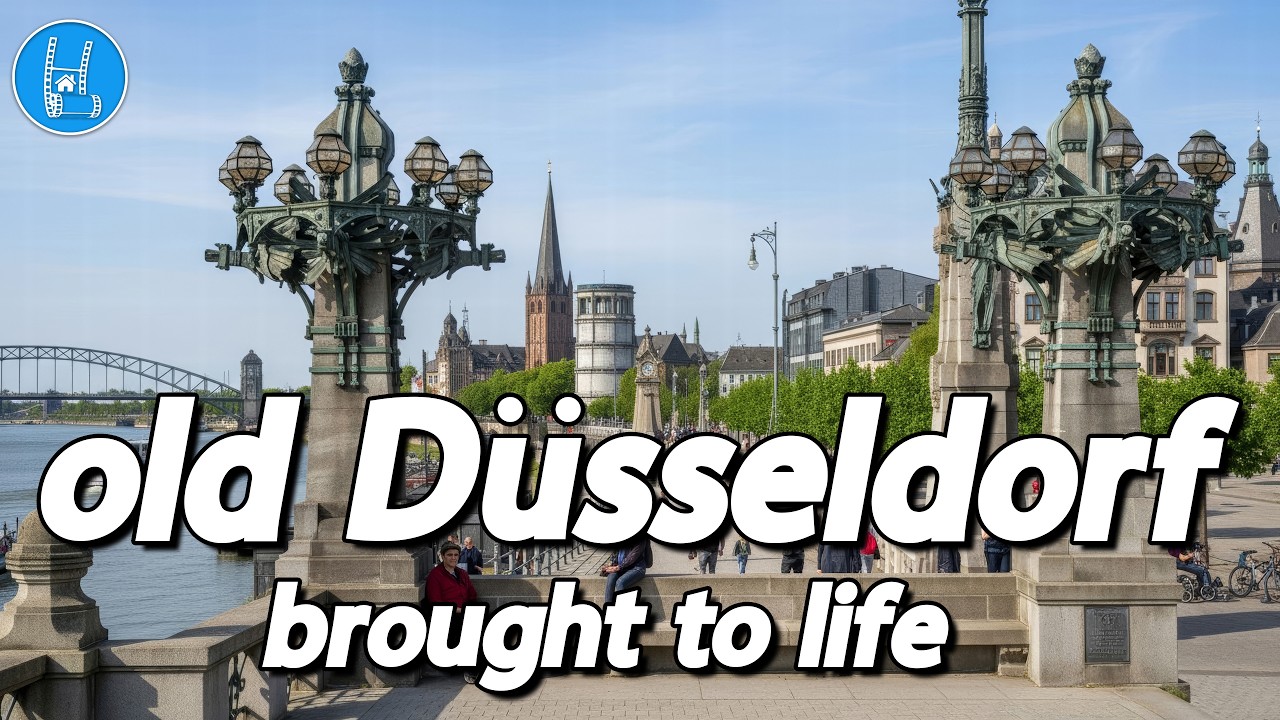 old Düsseldorf - brought to life 🇩🇪♥️ 4K