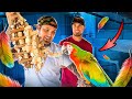 @BirdTricks brought NEW TOYS for our BIRDS!