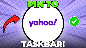How To Pin Yahoo Mail To Taskbar Windows 11 (Quick & Easy)