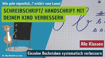 Wie lernt mein Kind ordentlich zu schreiben?