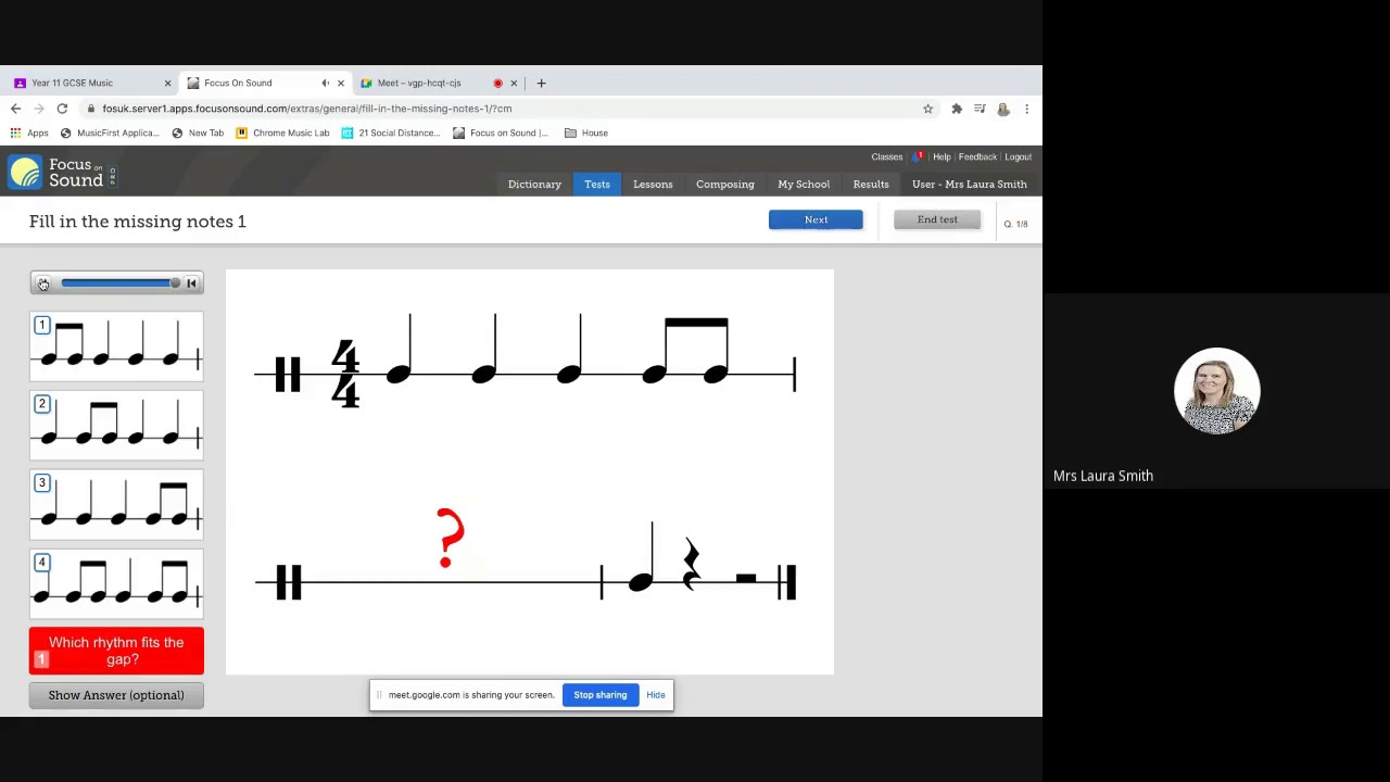 Fill in the missing notes round - YouTube