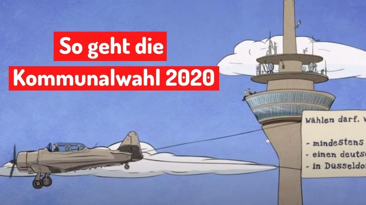 Geh wählen 2020: So geht die Kommunalwahl in Düsseldorf - YouTube