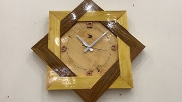 Useful Creative Woodworking Plan - Video Sharing How To Make A Simple Clock Will Satisfied