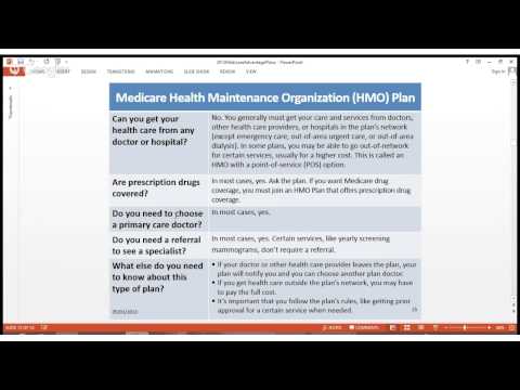 Medicare Advantage Plans - Lesson 1 - Medicare Advantage Plan Overview