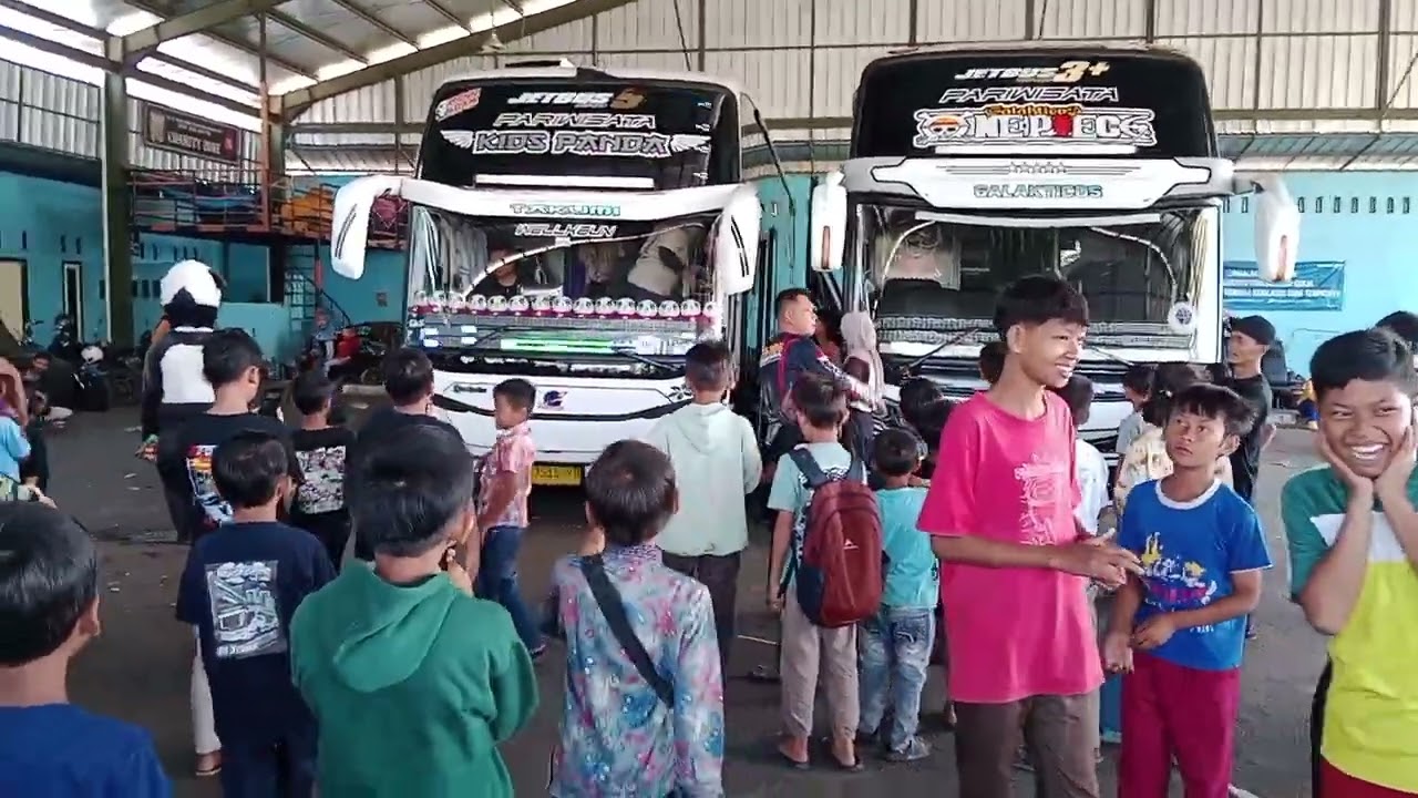 Garasi Tunggal Jaya Ahad 19 Mei 2024 Bersama Kids Panda Takumi Telolet #basuri #bus #busmania