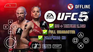 UFC 5 Mobile PPSSPP Android Offline Mod UFC 2010 | NEW VERSION 2023 | Full Character | Gameplay
