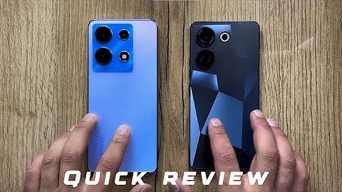 Infinix Note 30 vs Techno Camon 20 speed test ?