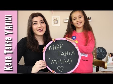 Video: Tebeşir Tahtası Nasıl Yapılır