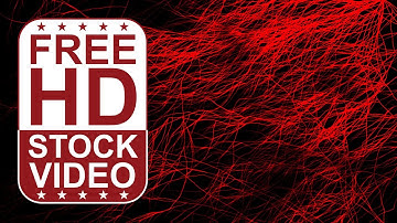 Free Stock Videos - abstract red jagged lines 2D animation