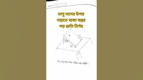 ঢালু তলের উপর গড়াতে থাকা বস্তুর গড় দ্রুতি নির্ণয় | ssc physics practical #squeezygirl