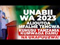 UNABII WA 2023 ALIOUTOA NABII MFALME TENGWA KUHUSU TANZANIA KUMWAGA DAMU UKAPUUZWA NA WATANZANIA
