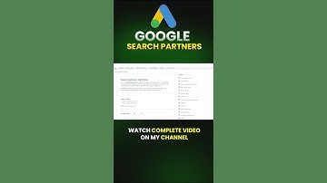 Why You Should Avoid Google Search Partners in Ad Campaigns #shorts #googleads