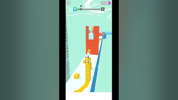CUBE SURFER 3D ( Android İOS GAMEPLAY WALKTHROUGH )  #shorts