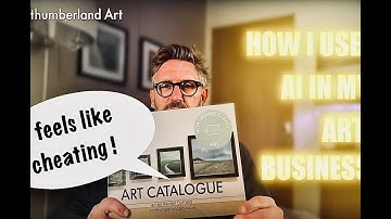 How I use AI as an artist ( its so easy it feels like cheating! )
