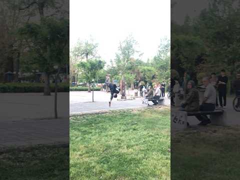 3    پارکور پشتک پارکوررشت تمرین هدف عشق خیابان