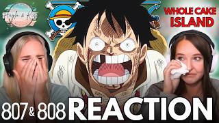 LUFFY VS SANJI | ONE PIECE | Reaction 807 & 808