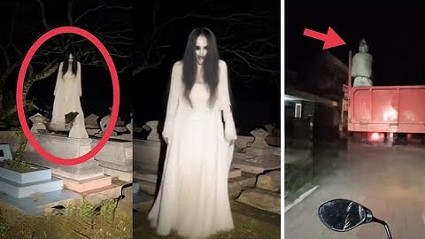 KUNTILANAK & POCONG NYATA !! 10 PENAMPAKAN HANTU TERJELAS DAN TERSERAM YANG VIRAL DI INTERNET