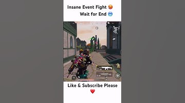 Insane Event Fight, Total Chaos 🔥 1v1, 1v2 Watch till end #bgmi #clutch #pubg #pubgm #bgmishorts