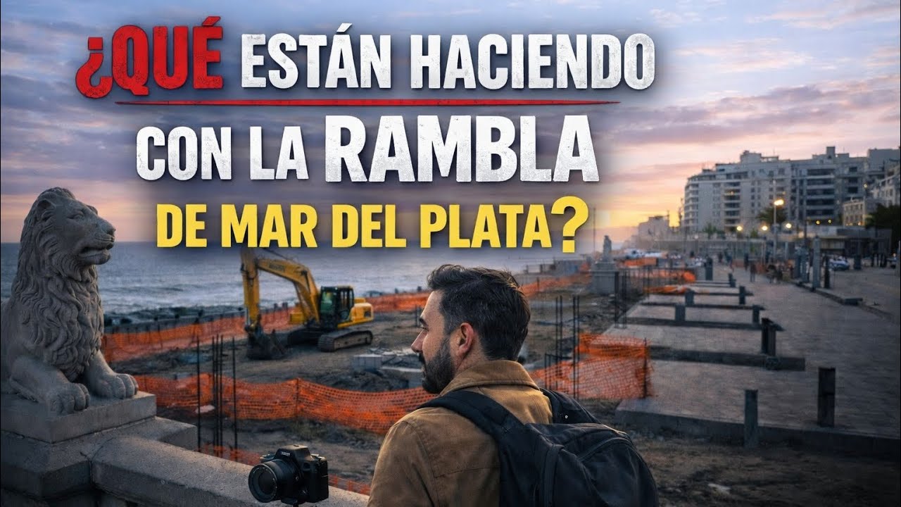 ¿Qué están haciendo con la Rambla de Mar del Plata? | Obras que generan polémica 