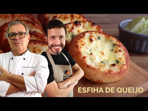 ESFIHA DE QUEIJO - Receita fácil do chef José Carlos