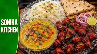 👍Chicken 65 + Dal Fry + Garma Garam Roti 😋 | Easy & Tasty Food Vlog