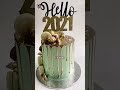 El drip dorado que hace ver lujo 🎂✨#drip #receta #reposteria