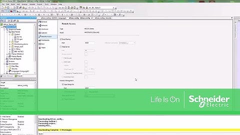 Configuring Vijeo Design
