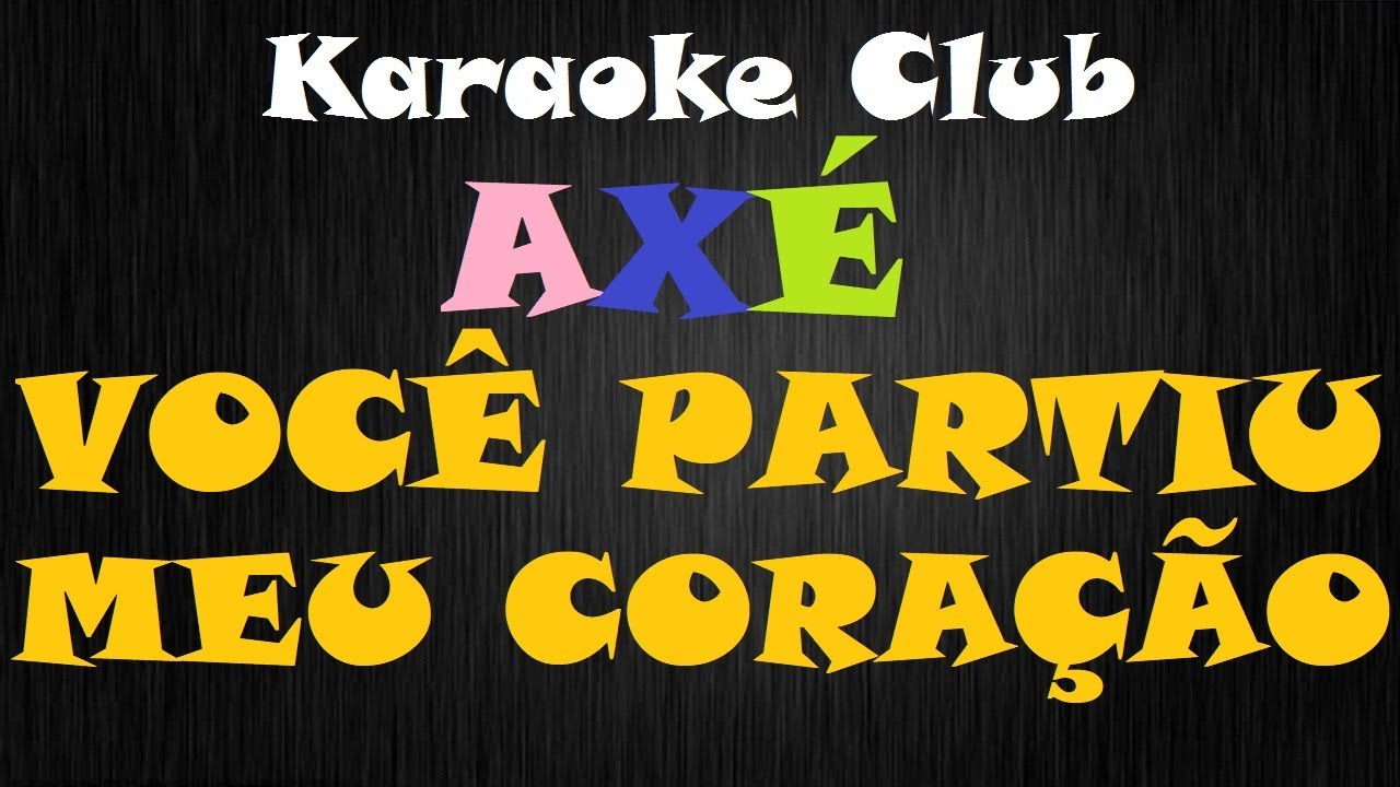 Letra De Musica Voce Partiu Meu Coracao