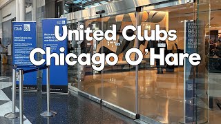 I Visited All Of The United Clubs In One Hour At Chicago Ohare International Airport Ord