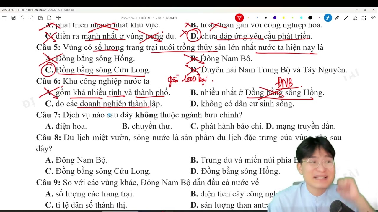 ĐỊA LÍ THẦY TÀI | CHỮA ĐỀ THI THỬ TN THPT 2026 MÔN ĐỊA LÍ CHƯƠNG TRÌNH MỚI LẦN 4 NĂM 2026