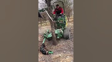 Excavation process of ornamental trees using specialized machines