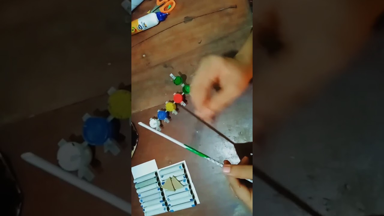 Beautiful home design with thread spools 